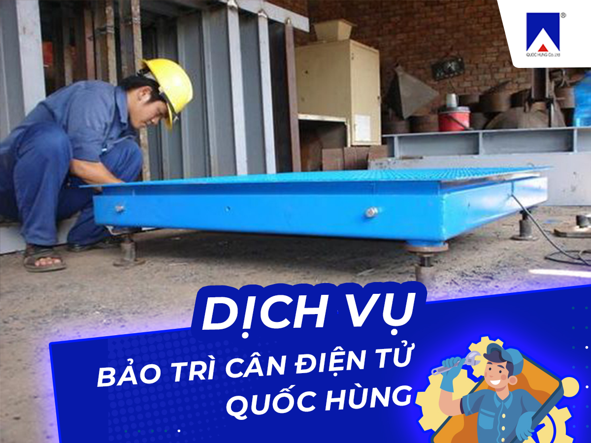 bảo trì cân điện tử