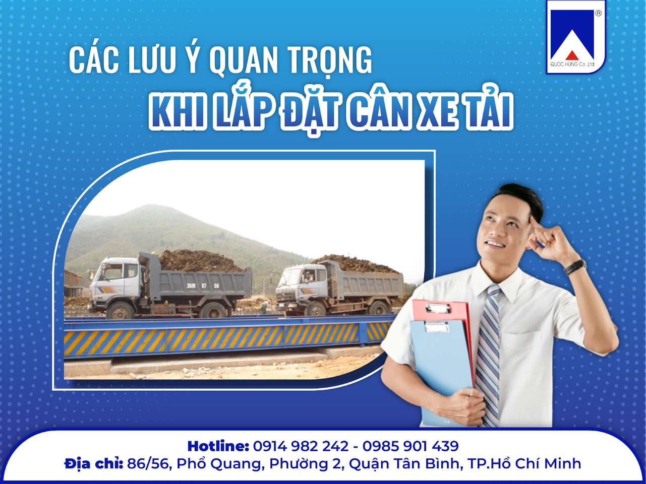 lắp đặt cân xe tải