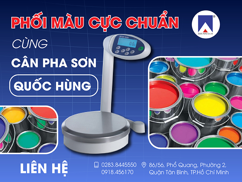 cân pha sơn