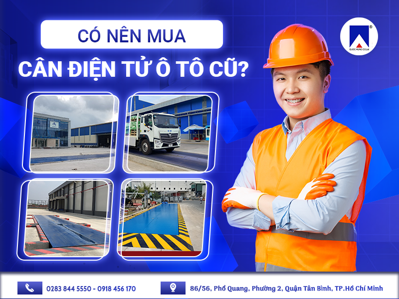 CÓ NÊN MUA CÂN ĐIỆN TỬ Ô TÔ CŨ THANH LÝ KHÔNG?